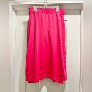 Hot pink snoga midi length